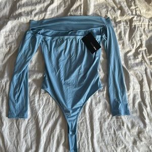Soft Blue Bodysuit Size S